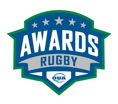 OUA Rugby Awards logo on a white background