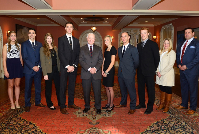 CIS Top 8 Academic All-Canadians honoured at Rideau Hall
