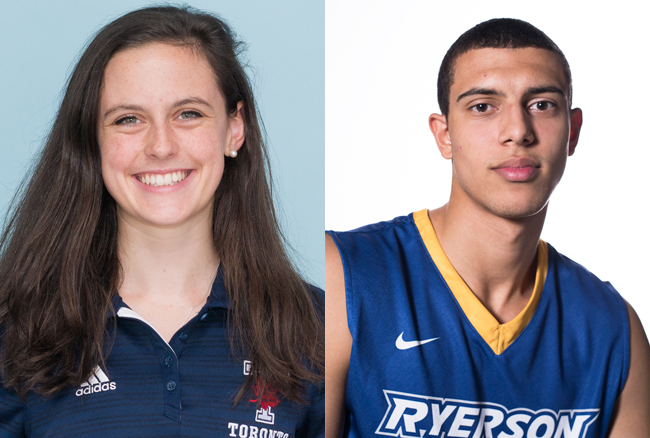 Stafford, Diressa named OUA Athletes of the Week