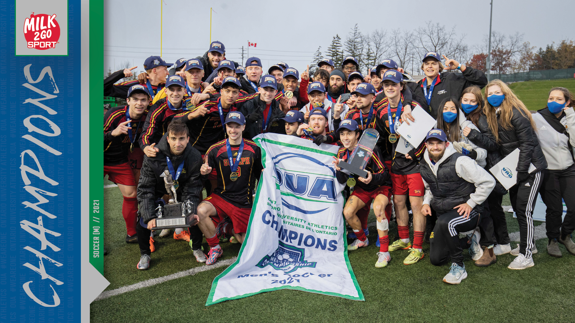Banner Season: Gryphons fend of furious Lions' attack late to claim program's third championship