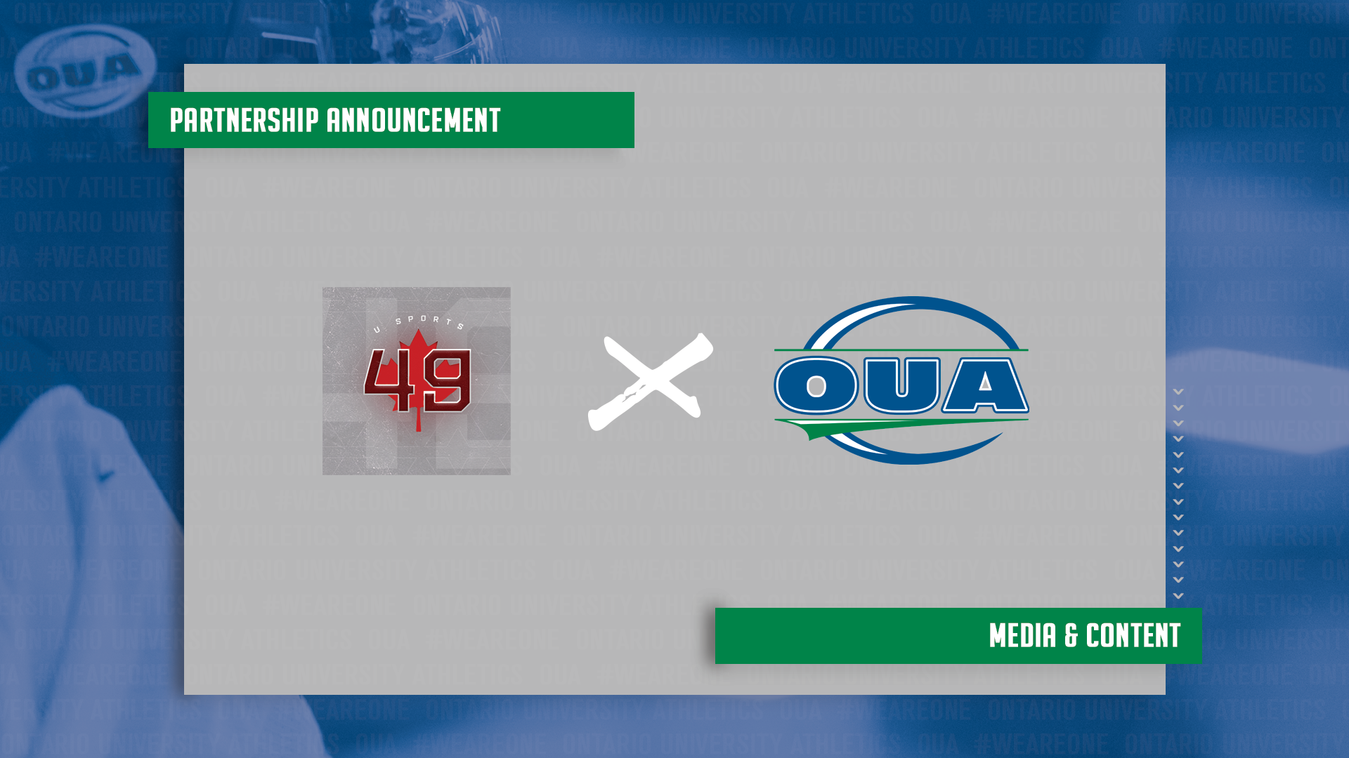 OUA partners with 49 Sports for 2022-23 season