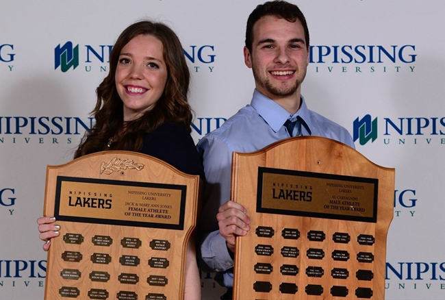 Heyes, Branch named Lakers Athletes of the Year