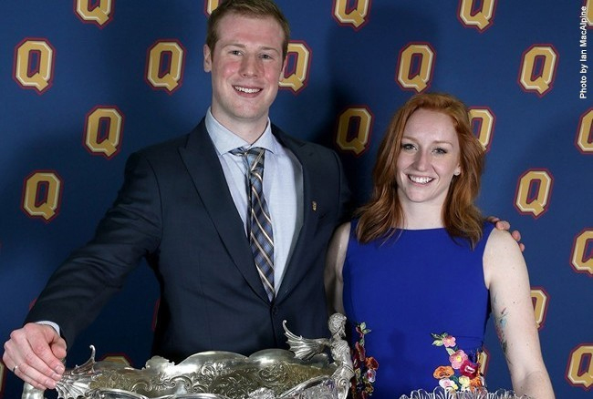 McEwen, Tomlinson honoured as Queen's top Varsity Team athletes