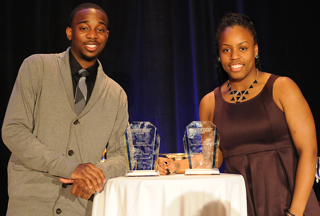 Jones, Pingue-Giles named Ryerson Athletes of the Year