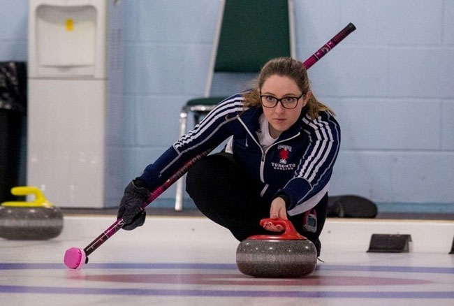 Five unbeaten teams after Day One of OUA Curling Championship