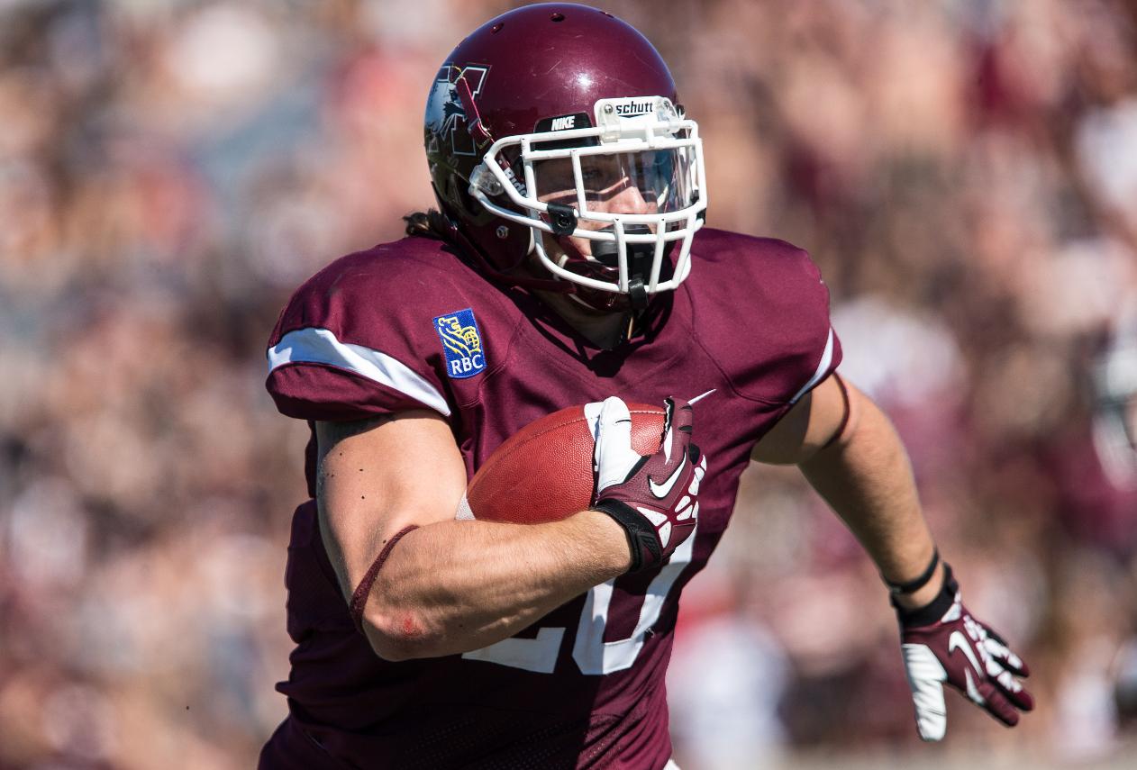 No. 4 McMaster earns 28-19 win over Queen's during Homecoming