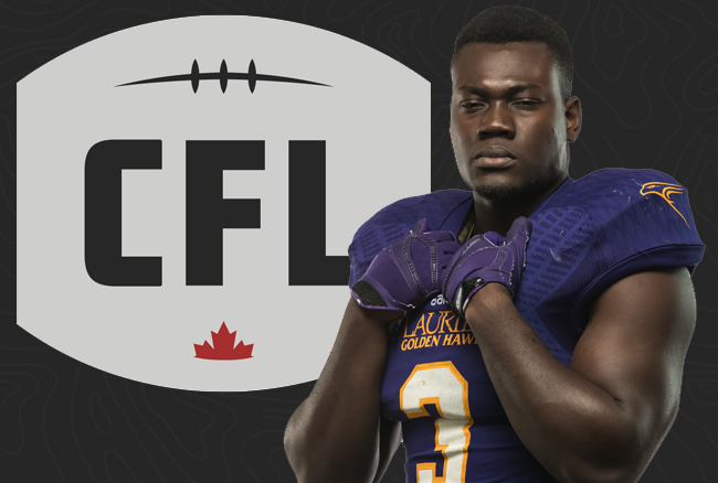 Laurier's Boateng top ranked CIS prospect for CFL Draft