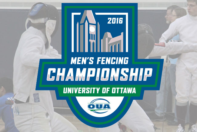 Two-time champion Ravens go for three this weekend at OUA Men's Fencing Championship