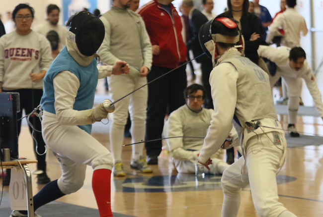 Carleton leads after Day One at OUA Men's Fencing Championships