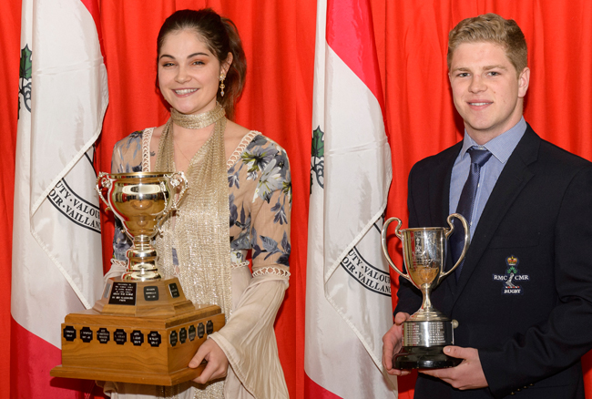 St-Amand and Courtney named RMC Athletes of the Year