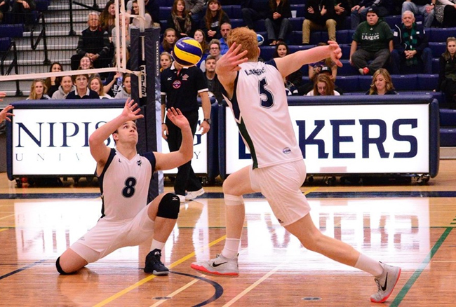AROUND OUA: Gaels top Lakers in five set thriller