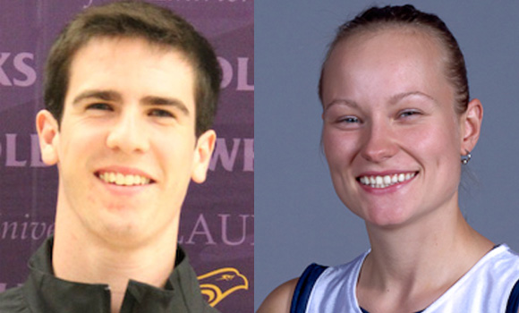 Coulthard and Polishchuk named Pioneer Energy OUA Athletes of the Week