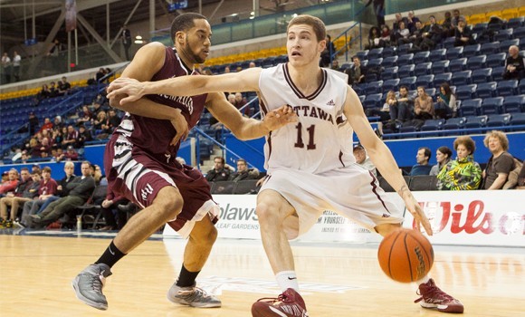 Gee-Gees dump McMaster 101-68, advance to final