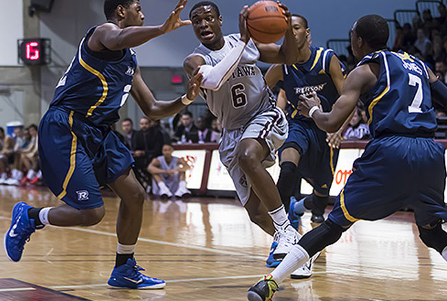 No. 2 Gee-Gees shut down No. 3 Rams for 93-64 win