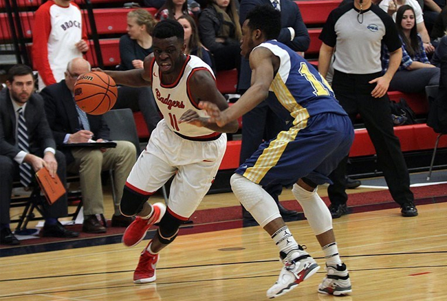 AROUND OUA: Late rally leads No. 7 Brock men's basketball over Voyageurs in OT