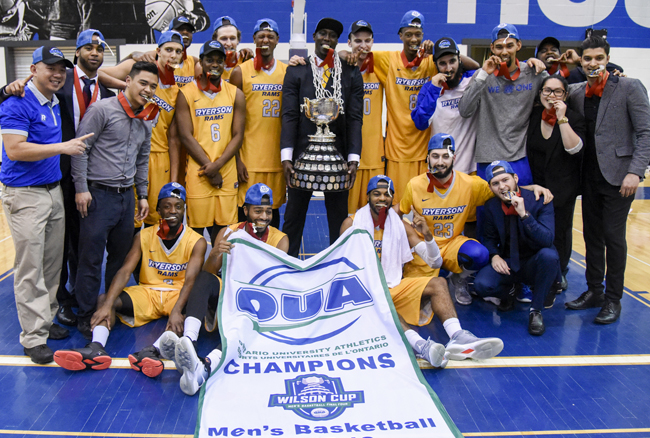Ryerson prevails in Wilson Cup Final to capture first OUA gold in school history