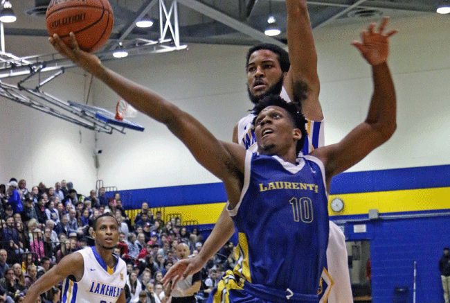 Gray and company help Laurentian continue their late-season statement on the hardwood