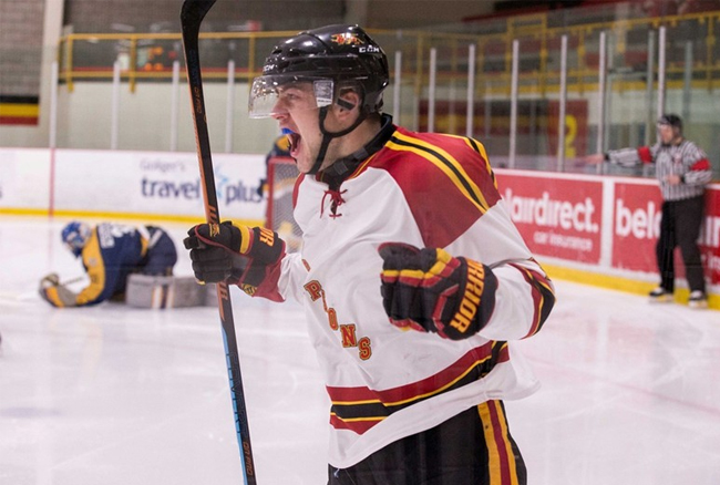 Gryphons win Game 1 of OUA divisional semifinals with 5-3 victory over Rams
