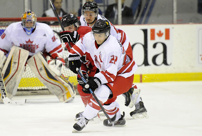 Second-period letdown costs CIS stars in rematch; split series with prospects