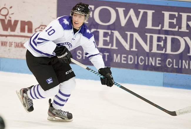 Brown nets hat trick, Mustangs force Game Three against Toronto