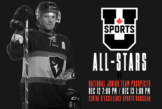 U Sports all-star roster announced for series vs. National Junior Team prospects