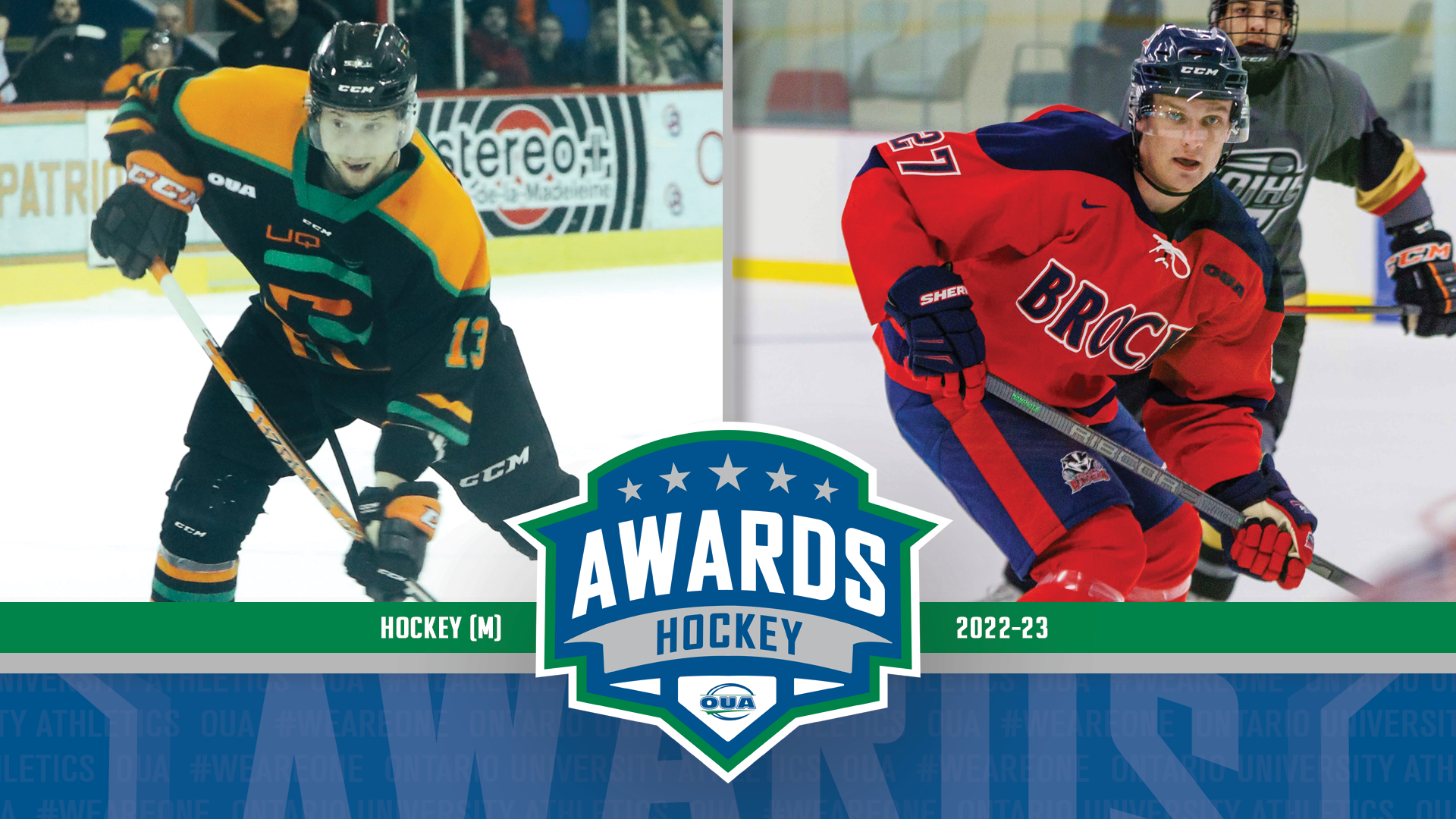 Patriotes Lafrance, Badgers Roach bring home top divisional honours on the ice