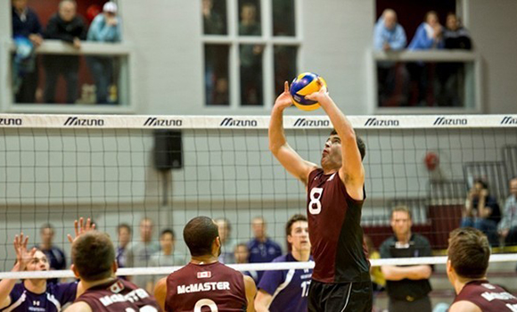 M-Volleyball Roundup: McMaster off to 2-0 start