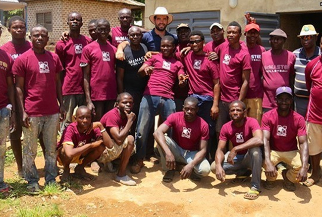 McMaster's Campion-Smith takes part in Nigerian hospital revitalization project