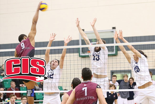 No. 1 seed Marauders fall to Trinity Western at CIS men’s volleyball championship