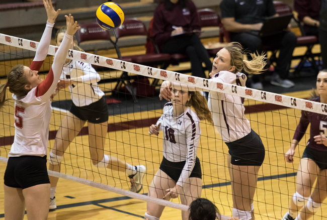 Marauders book Final Four spot, beat Lions in straight sets