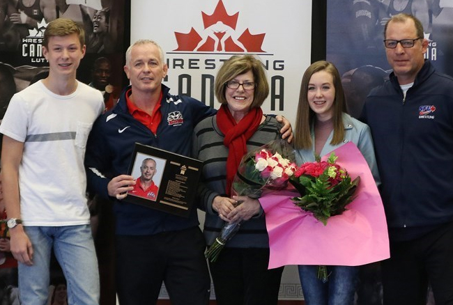Badgers Calder inducted into Wrestling Canada Hall of Fame