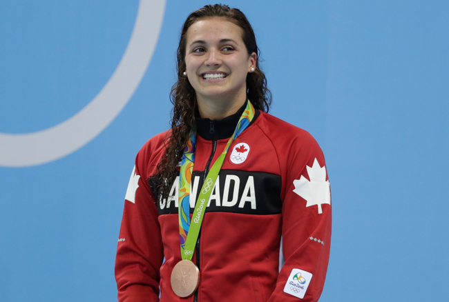 Toronto's Masse wins Olympic bronze with Canadian record swim