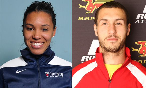 Blues' Brown and Gryphon Romaniw earn Pioneer Energy OUA athlete of the week honours