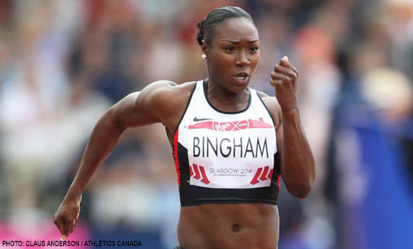 Lions' Bingham finishes Seventh at Commonwealth Games