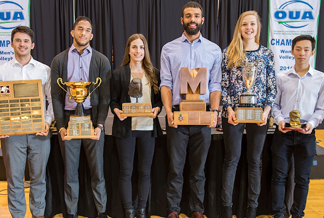 Boiago and Demyanenko Named McMaster Athletes of the Year