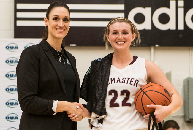 Team McAleenan wins 10th annual OUA Women's Basketball All-Star Game, presented by Peel Regional Police