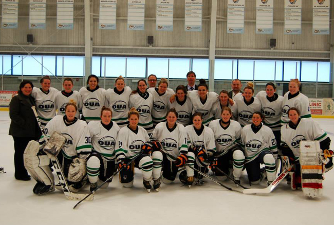OUA All-Stars defeat Canada’s National Women’s Under-18 Team 5-4 in shootout
