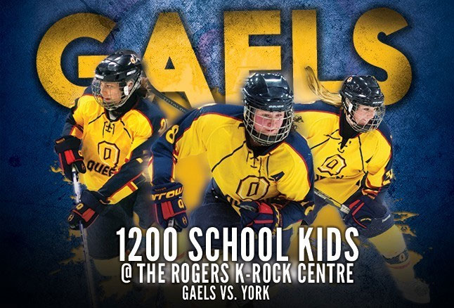 Gaels to take on York in front of 1,200 School Kids at the Rogers K-Rock Centre homecoming weekend