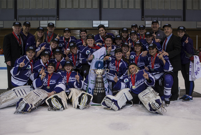 Western Mustangs win first OUA Women’s Hockey Championship in program history