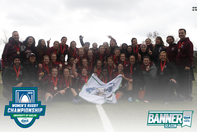 McMaster upsets Guelph for second consecutive OUA women's rugby title