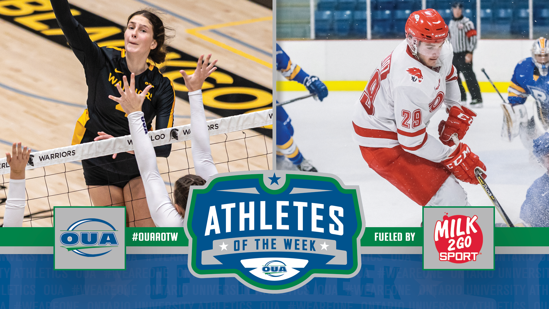 Glynn, Pouliot named OUA athletes of the week