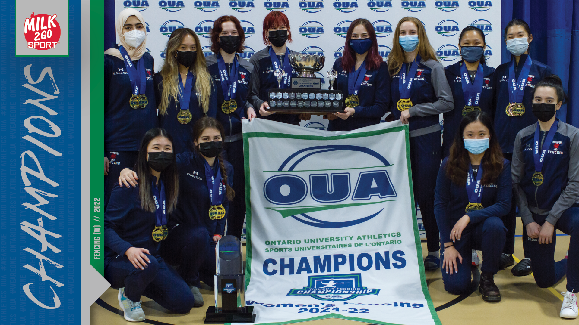 Banner Season: Blues bring home fourth straight title at 50th women's fencing finale